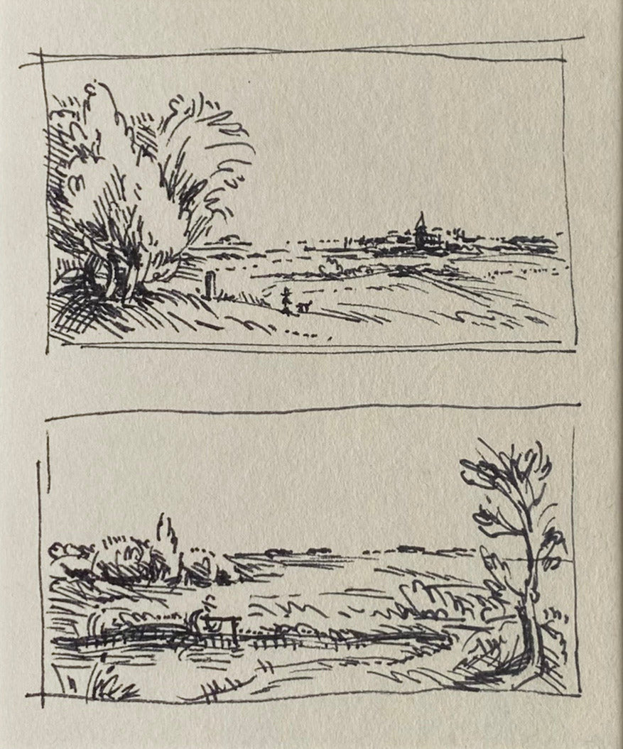 Two Imaginary Landscapes, 2025