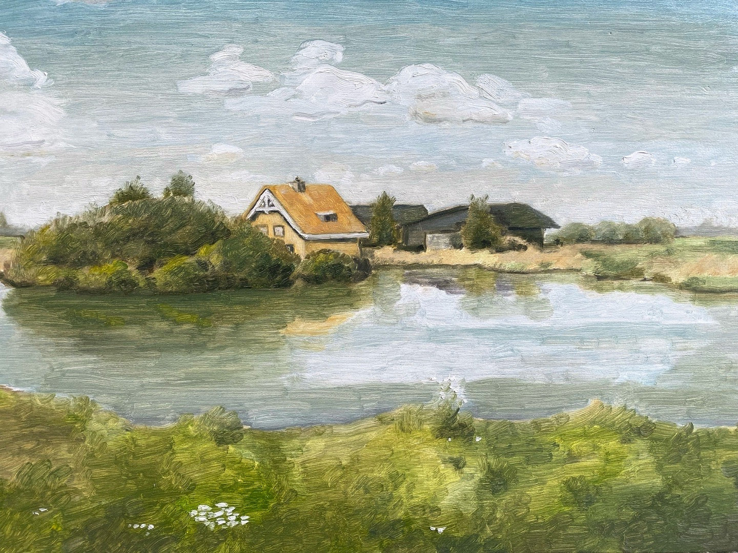 Landscape With House